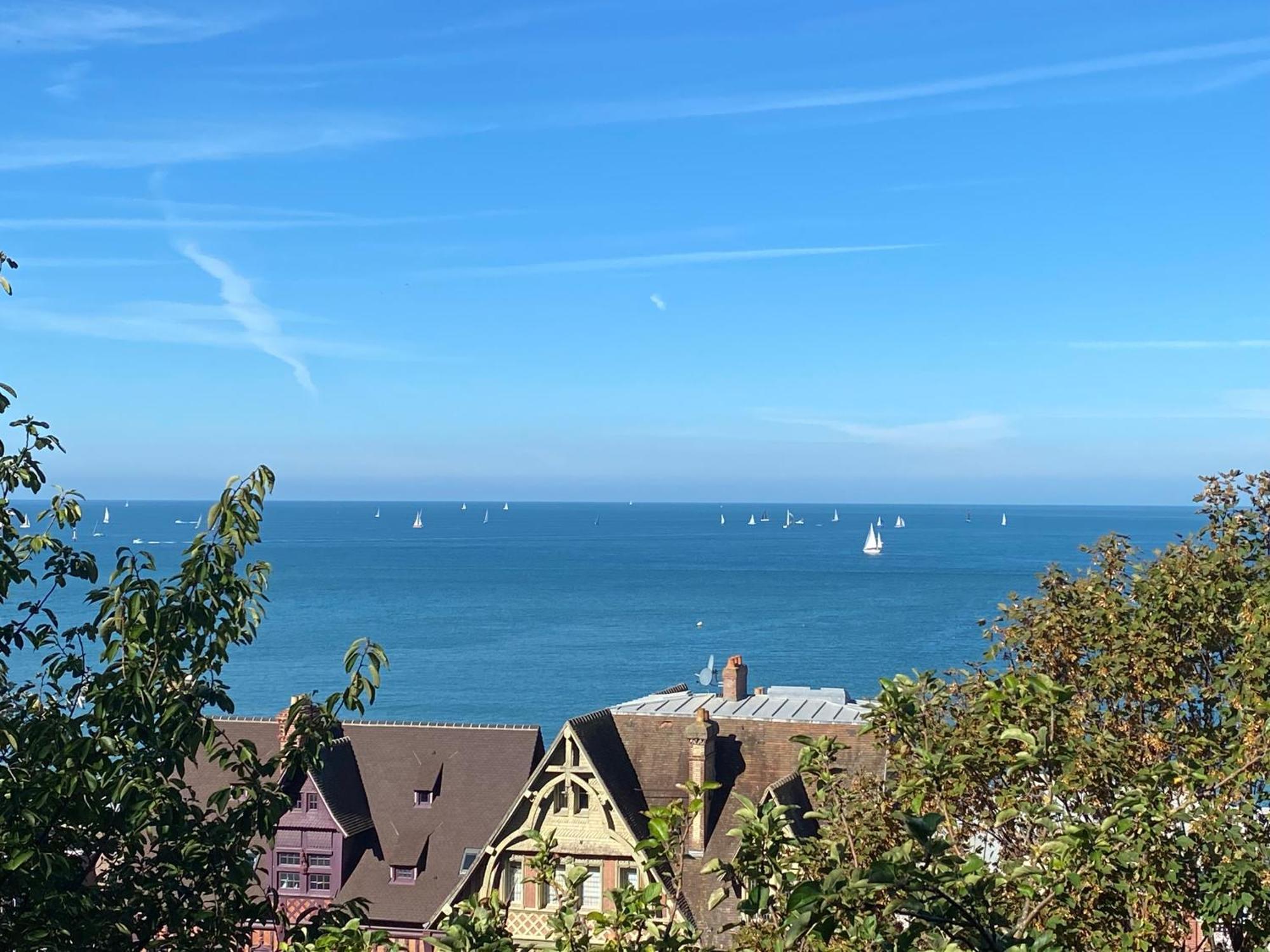 Cote Plage - Magnifique Appartement De Charme A Trouville Sur Mer - Linge - Lit Fait - Parking - Wifi - Classe Par L'Office Du Tourisme Екстер'єр фото